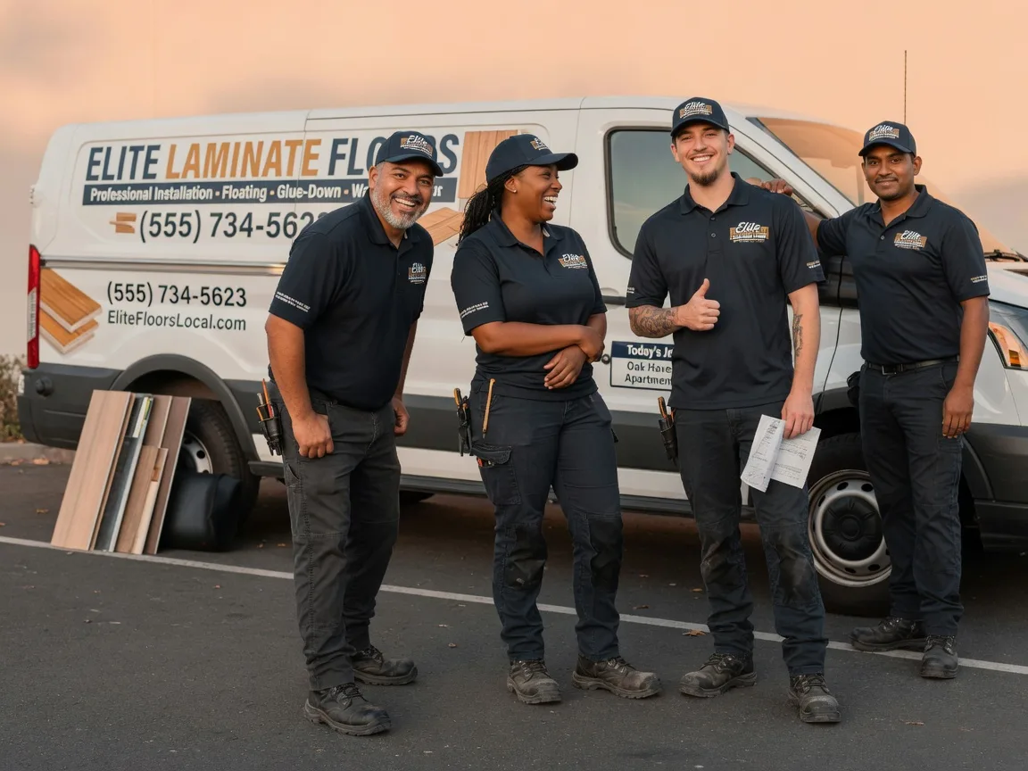 Laminate flooring installation company in The Colony, TX
